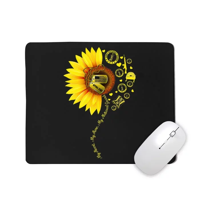 Sunflower National Guard Mom National Guard Graduation Mom Mousepad