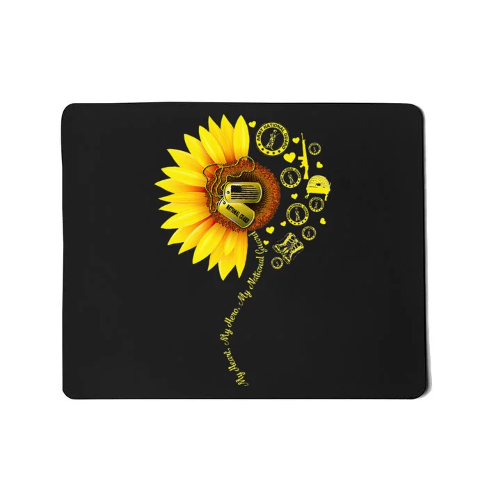 Sunflower National Guard Mom National Guard Graduation Mom Mousepad