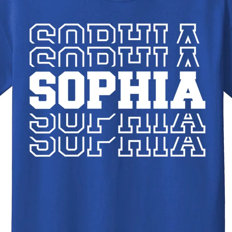 Sophia Name Gift Kids T-Shirt