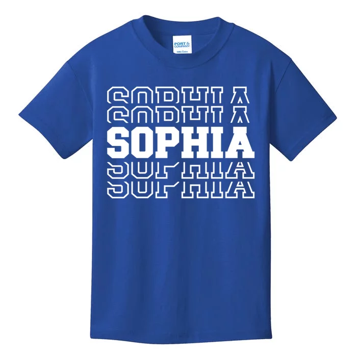 Sophia Name Gift Kids T-Shirt