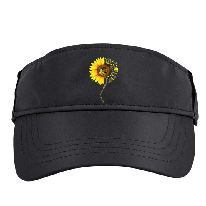 Sunflower National Guard Mom National Guard Graduation Mom Adult Drive Performance Visor