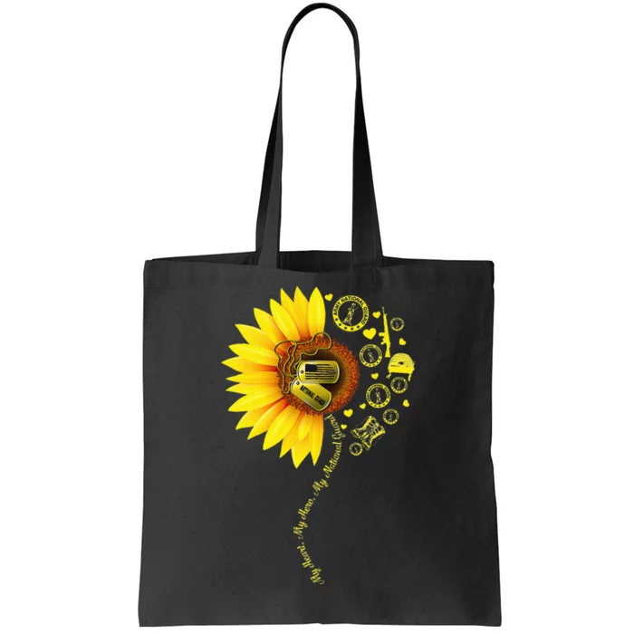 Sunflower National Guard Mom National Guard Graduation Mom Tote Bag