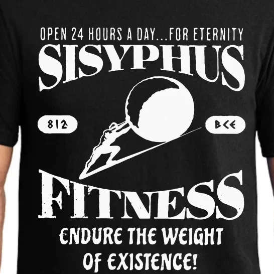 Sisyphus Ness Greek Mythology Workout S Pajama Set