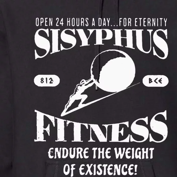 Sisyphus Ness Greek Mythology Workout S Premium Hoodie