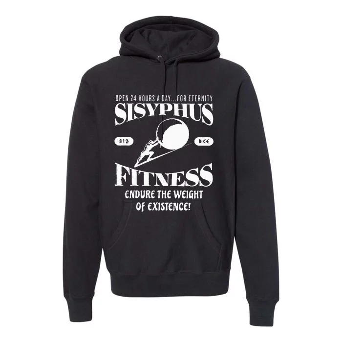 Sisyphus Ness Greek Mythology Workout S Premium Hoodie