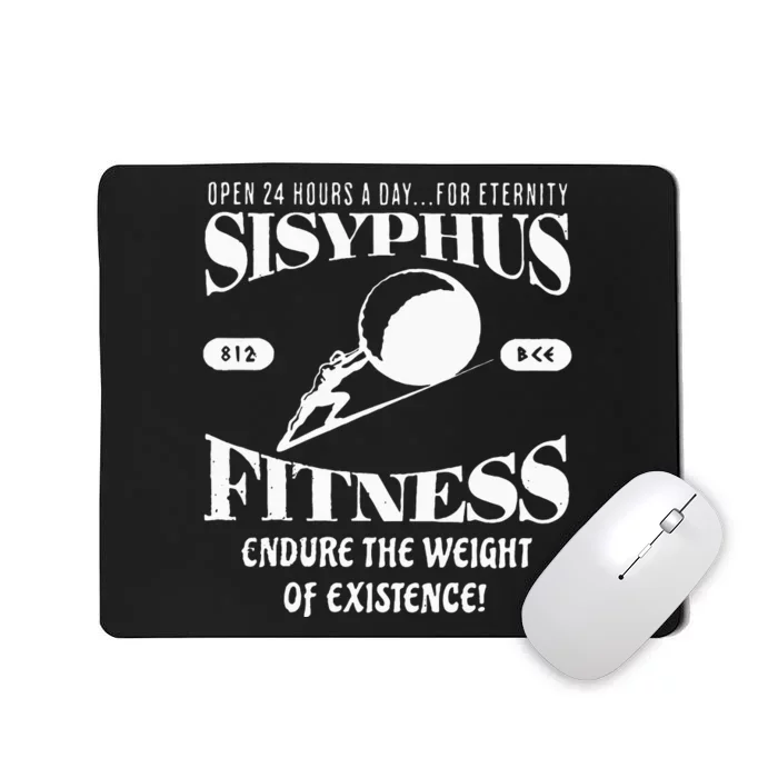 Sisyphus Ness Greek Mythology Workout S Mousepad