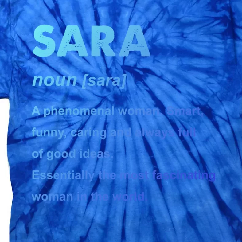 Sara Name Gift Tie-Dye T-Shirt