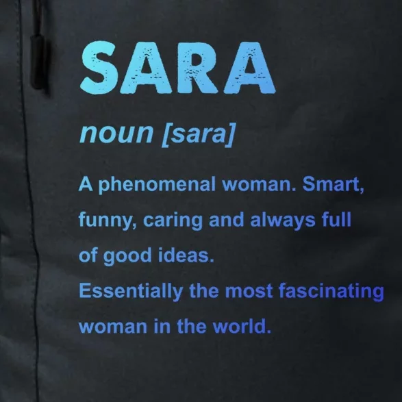 Sara Name Gift Daily Commute Backpack