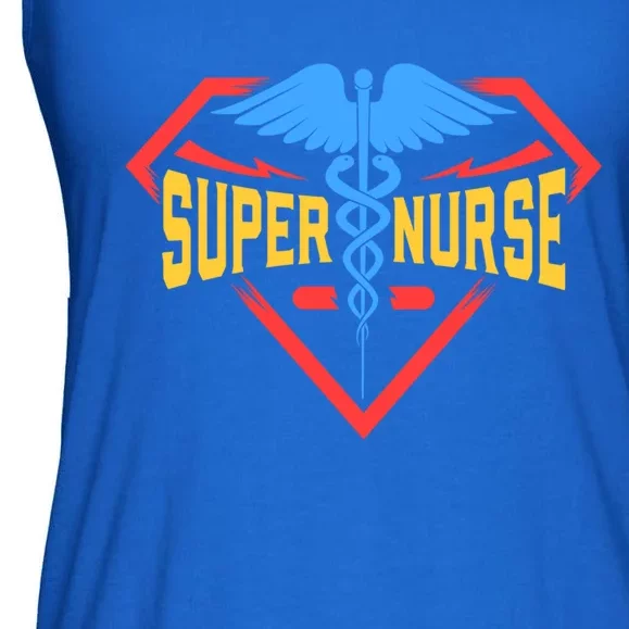 Super Nurse Gift Nurse Cute Gift Ladies Essential Flowy Tank