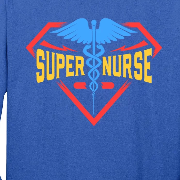 Super Nurse Gift Nurse Cute Gift Tall Long Sleeve T-Shirt