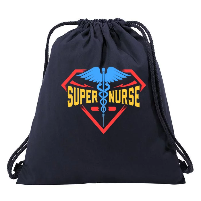 Super Nurse Gift Nurse Cute Gift Drawstring Bag