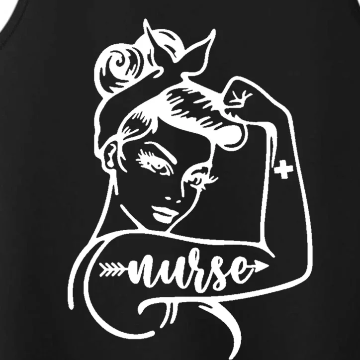 Super Nurse Gift Cool Feminist Cool Gift Performance Tank