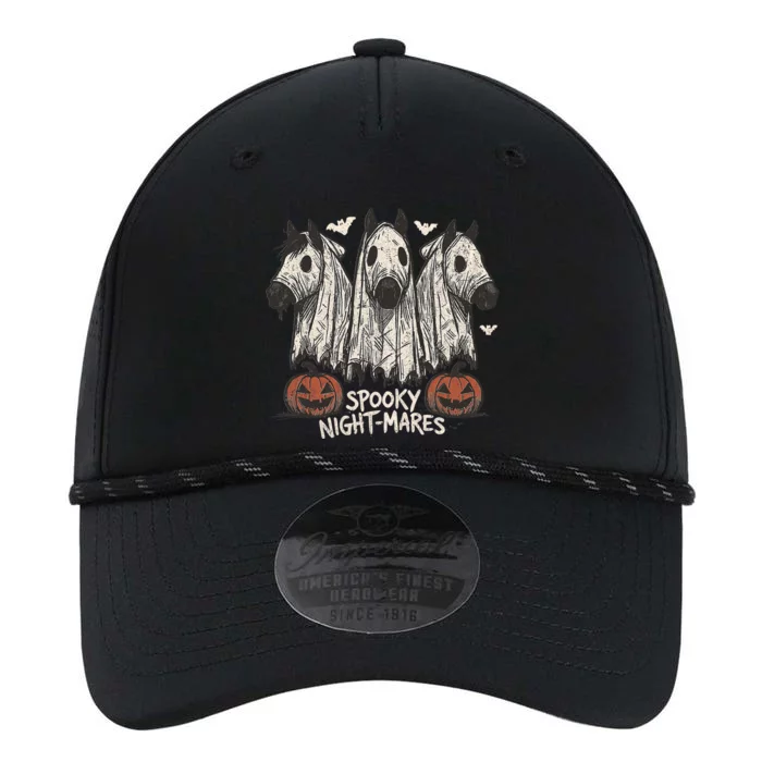 Spooky Nightmares Halloween Horse Ghost Funny Spooky Season Performance The Dyno Cap