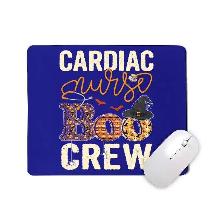 Scary Nurse Halloween Ghost Spider Cardiac Nurse Boo Crew Cute Gift Mousepad