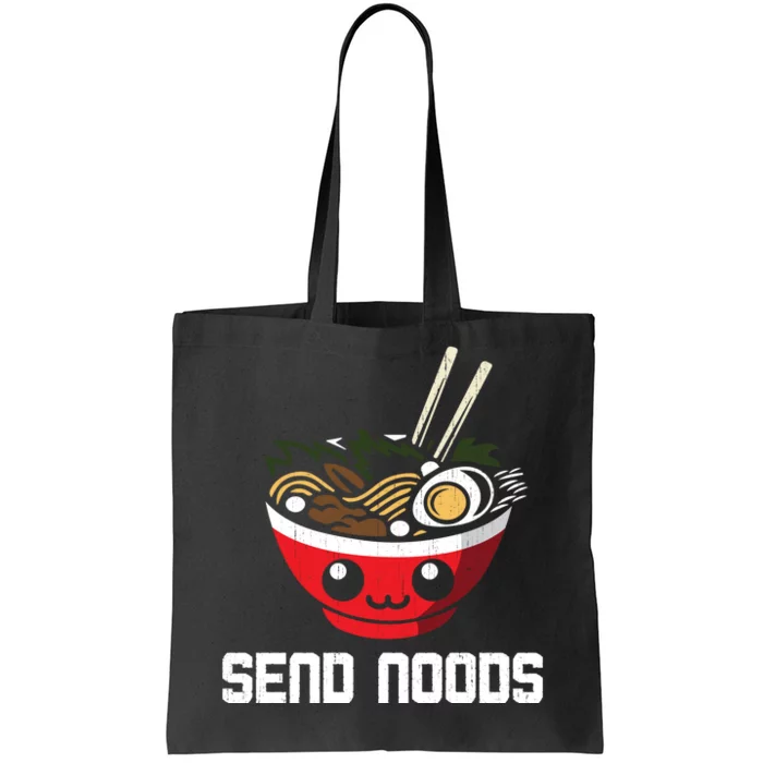 Send Noods Hoodie Funny Noodle Kawaii Adult Pun Ra Tote Bag