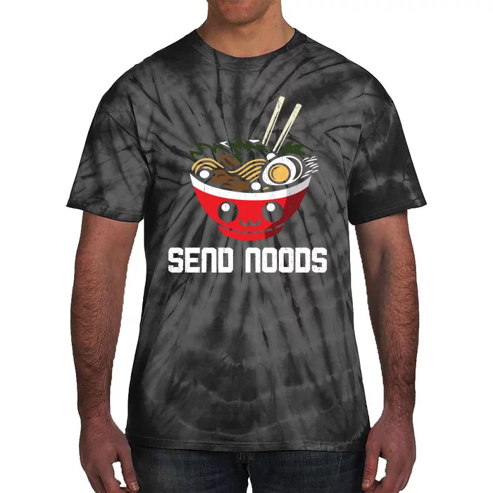 Send Noods Hoodie Funny Noodle Kawaii Adult Pun Ra Tie-Dye T-Shirt