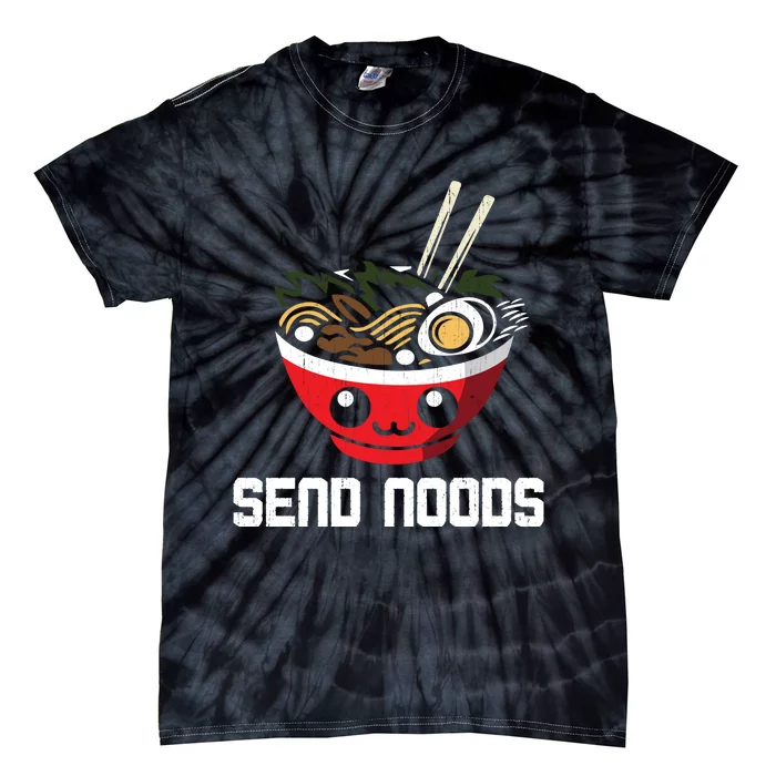 Send Noods Hoodie Funny Noodle Kawaii Adult Pun Ra Tie-Dye T-Shirt