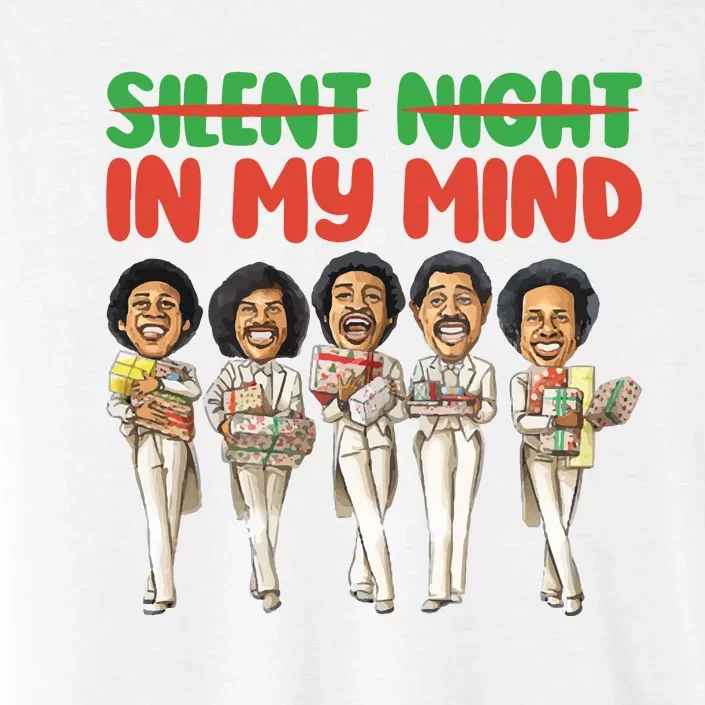 Silent Night In My Mind Black African American Christmas ChromaSoft Performance T-Shirt