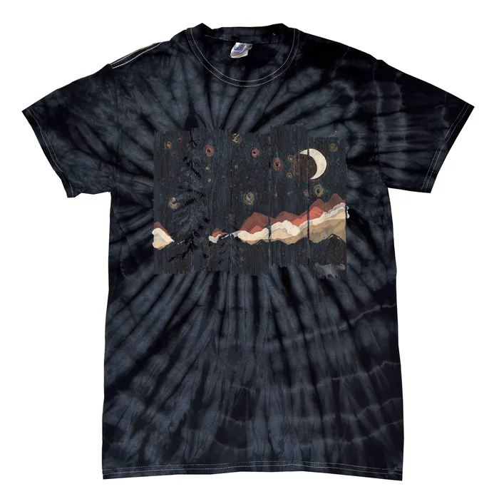 Starry Night In The Mountains... Tie-Dye T-Shirt