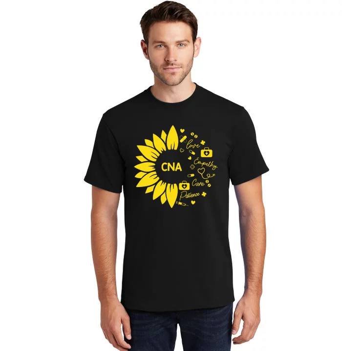 Sunflower Nurse Life  Cna Life  Medical Tool Tall T-Shirt