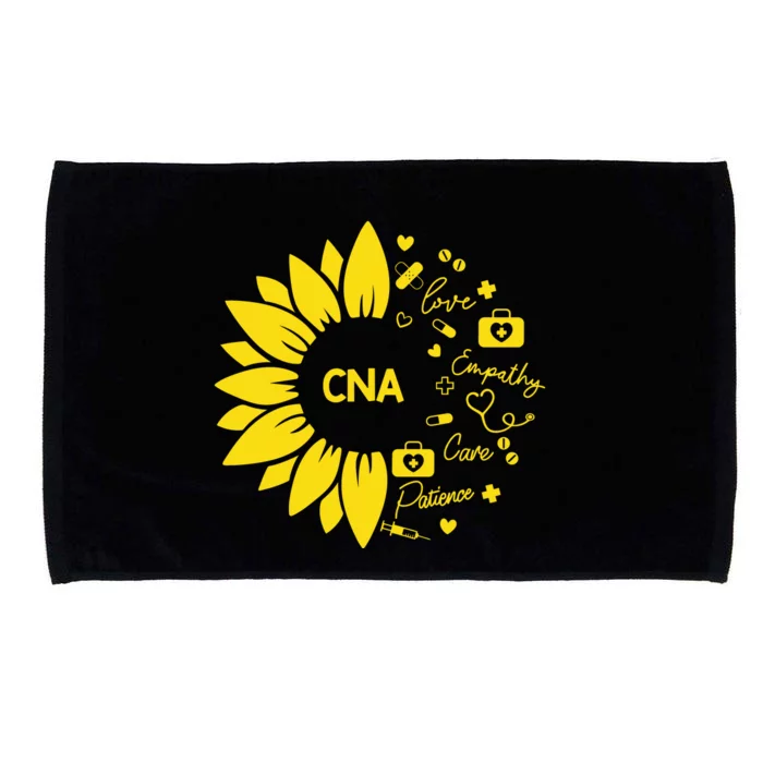 Sunflower Nurse Life  Cna Life  Medical Tool Microfiber Hand Towel