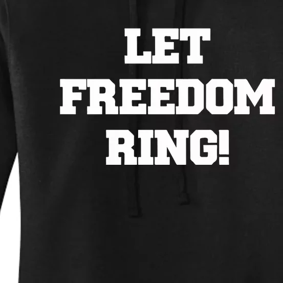 Shemane Nugent Let Freedom Ring Women's Pullover Hoodie