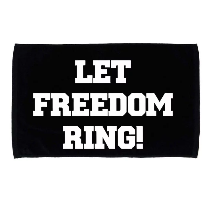 Shemane Nugent Let Freedom Ring Microfiber Hand Towel