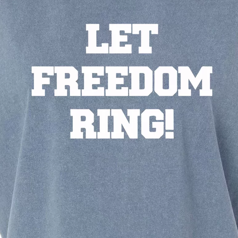 Shemane Nugent Let Freedom Ring Garment-Dyed Women's Muscle Tee