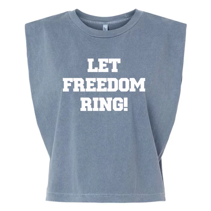 Shemane Nugent Let Freedom Ring Garment-Dyed Women's Muscle Tee