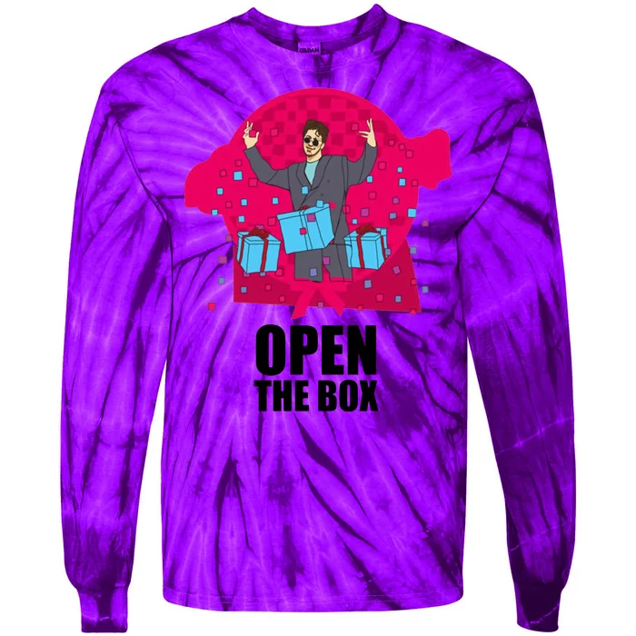 Saturday Night Live Open The Box Tie-Dye Long Sleeve Shirt