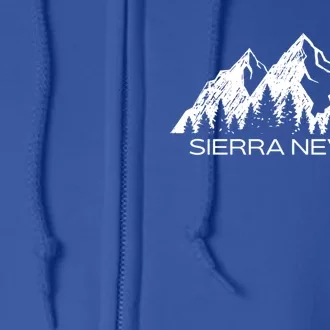 Sierra Nevada Mountains Cool Sierra Nevada Souvenir Gift Cool Gift Full Zip Hoodie