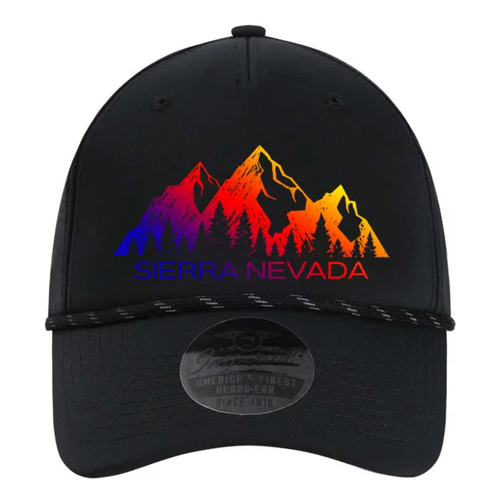 Sierra Nevada Mountains Cool Sierra Nevada Souvenir Gift Performance The Dyno Cap