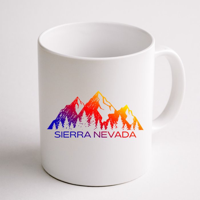 Sierra Nevada Mountains Cool Sierra Nevada Souvenir Gift Front & Back Coffee Mug