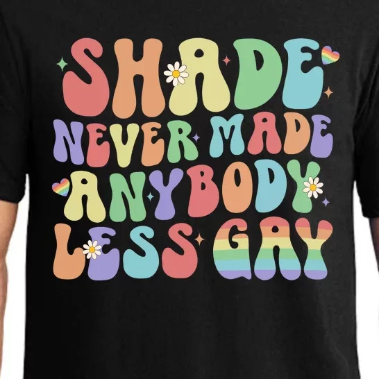 Shade Never Made Anybody Less Gay Lgbt Pajama Set