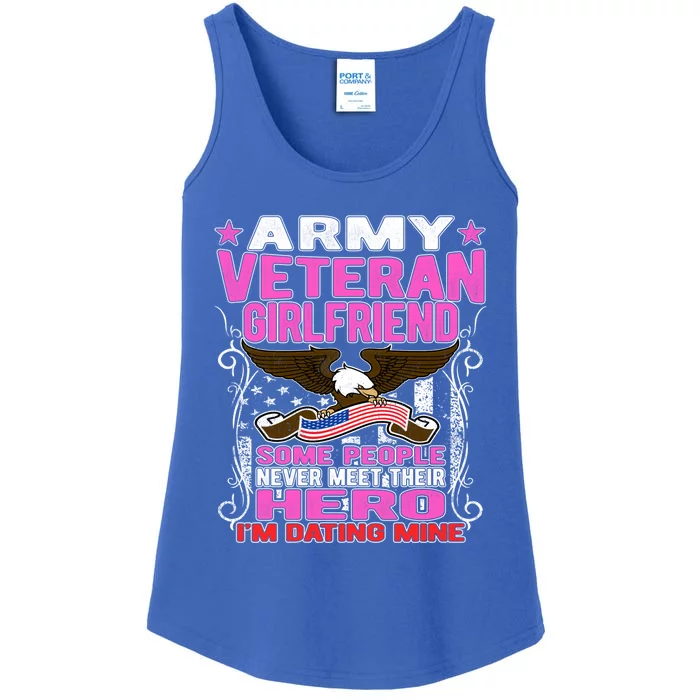 Some Never Meet Their Hero Cute Gift Proud Army Veteran Friend Funny Gift Ladies Essential Tank