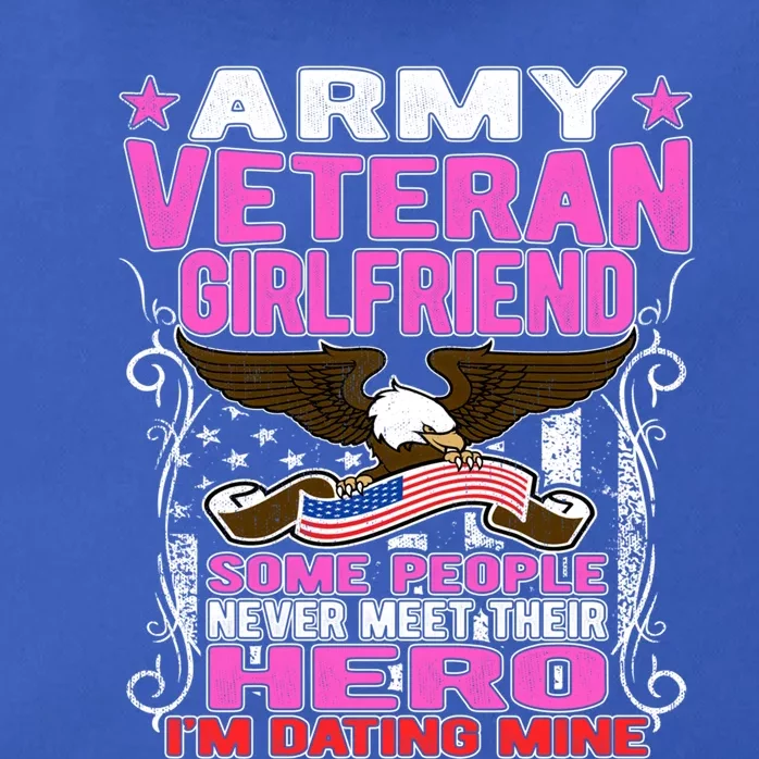 Some Never Meet Their Hero Cute Gift Proud Army Veteran Friend Funny Gift Zip Tote Bag