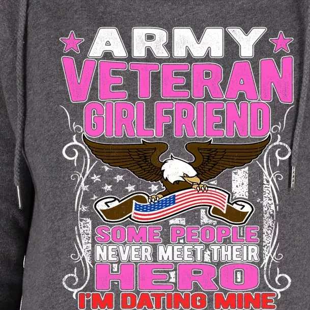 Some Never Meet Their Hero Cute Gift Proud Army Veteran Friend Funny Gift Womens Funnel Neck Pullover Hood