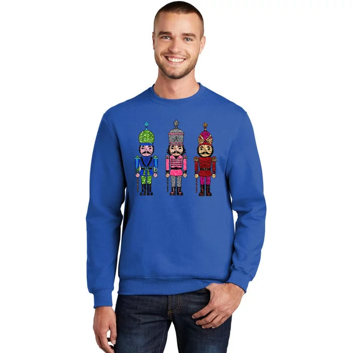 Sequin Nutcracker Matching Family Christmas Pajamas Sweatshirt