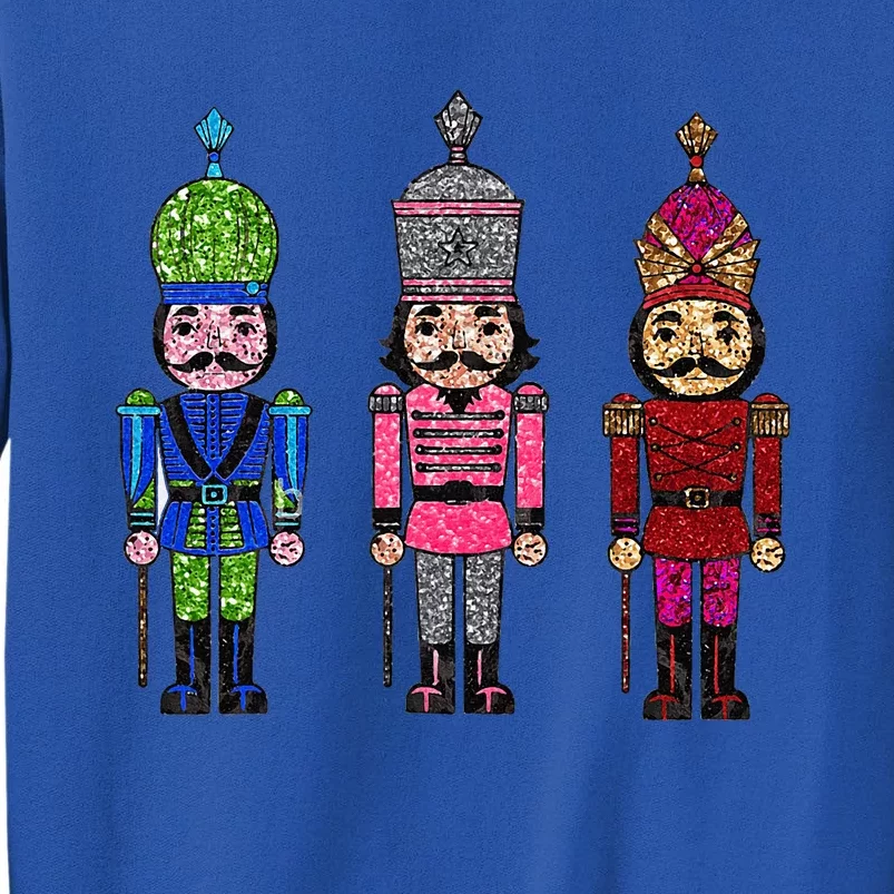 Sequin Nutcracker Matching Family Christmas Pajamas Sweatshirt