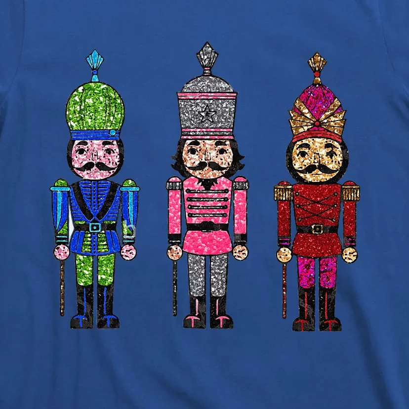 Sequin Nutcracker Matching Family Christmas Pajamas T-Shirt