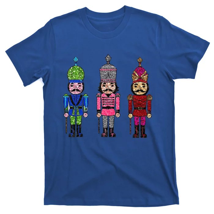 Sequin Nutcracker Matching Family Christmas Pajamas T-Shirt