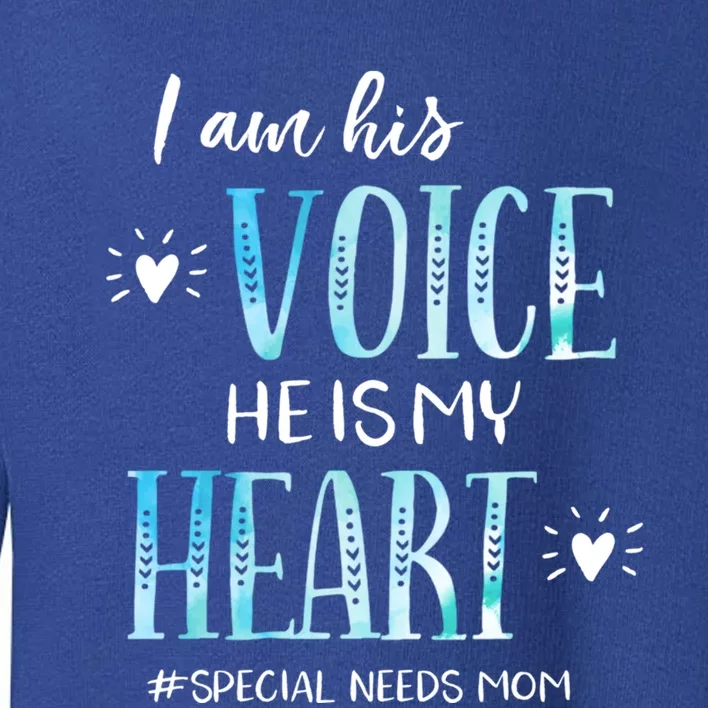 Special Needs Mom Autism Adhd Down Syndrome Cp Mom Gift Toddler Sweatshirt