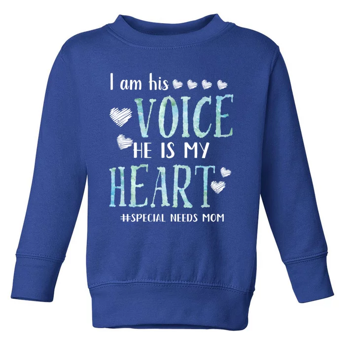 Special Needs Mom Autism Awareness Adhd Gift Toddler Sweatshirt