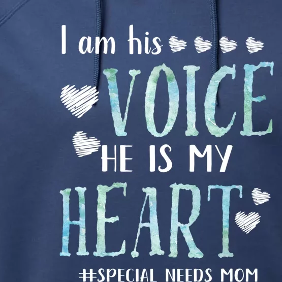 Special Needs Mom Autism Awareness Adhd Gift Performance Fleece Hoodie