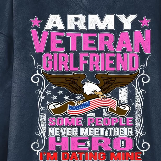 Some Never Meet Their Hero Gift Proud Army Veteran Friend Gift Hooded Wearable Blanket