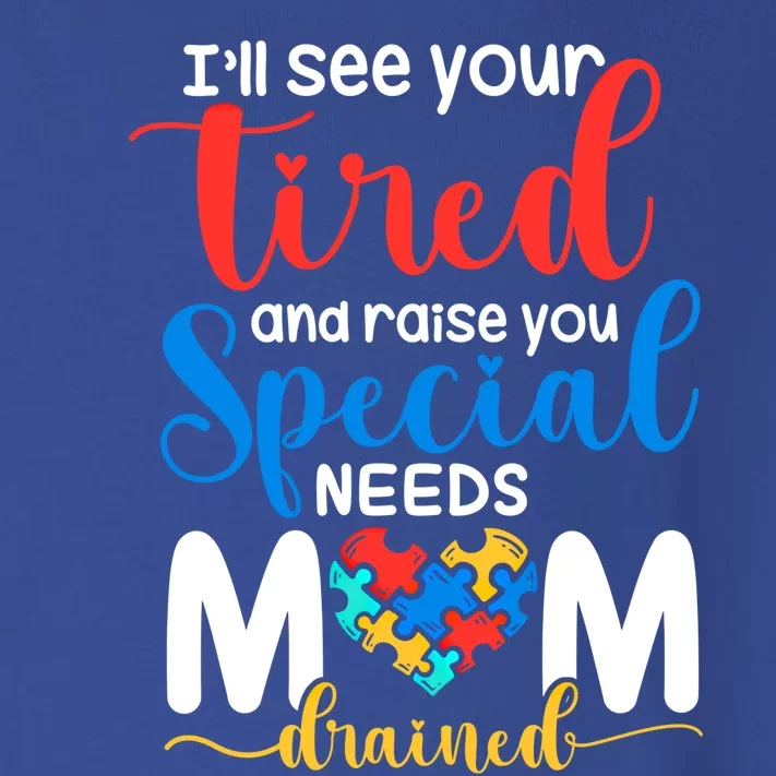 Special Need Mom Life Autism Mama Heart Disability Awareness Gift Toddler Long Sleeve Shirt