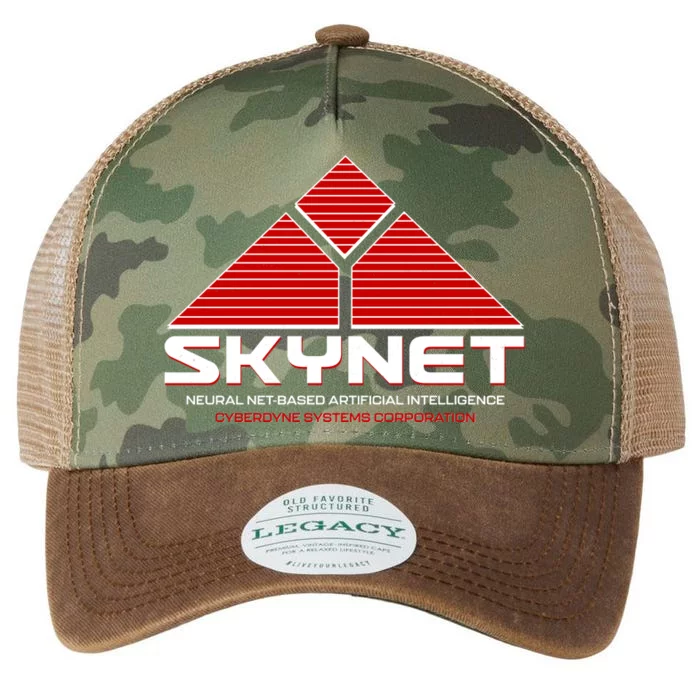 Skynet Neural Net Based Artificial Intelligence Cyberdyne Systems Corporation Legacy Tie Dye Trucker Hat