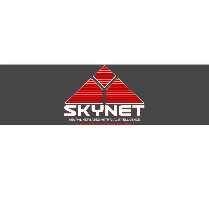 Skynet Neural Net Based Artificial Intelligence Cyberdyne Systems Corporation Bumper Sticker