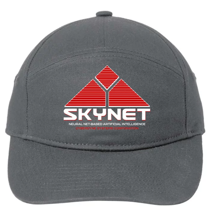 Skynet Neural Net Based Artificial Intelligence Cyberdyne Systems Corporation 7-Panel Snapback Hat