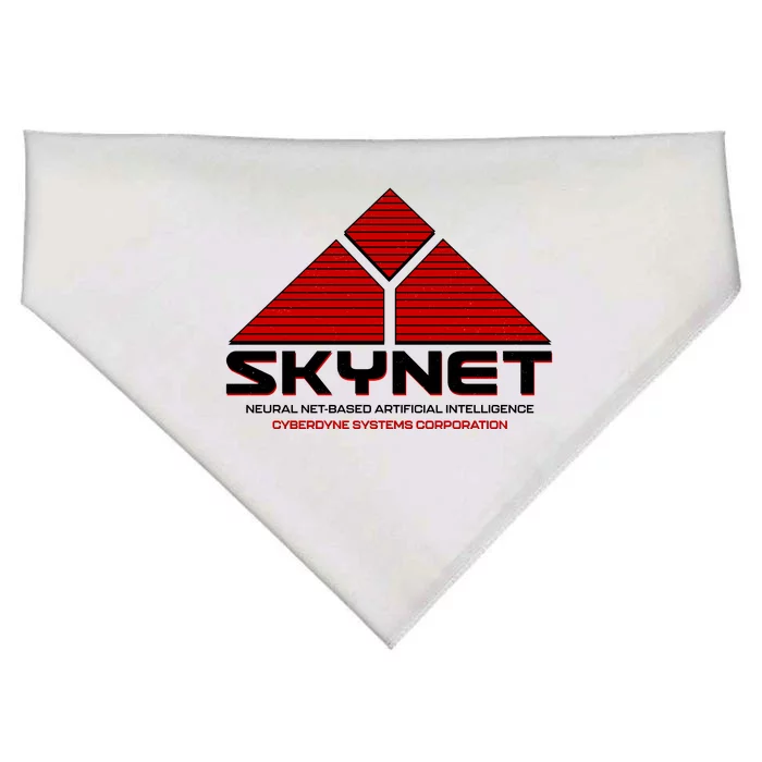 Skynet Neural Net Based Artificial Intelligence Cyberdyne Systems Corporation USA-Made Doggie Bandana